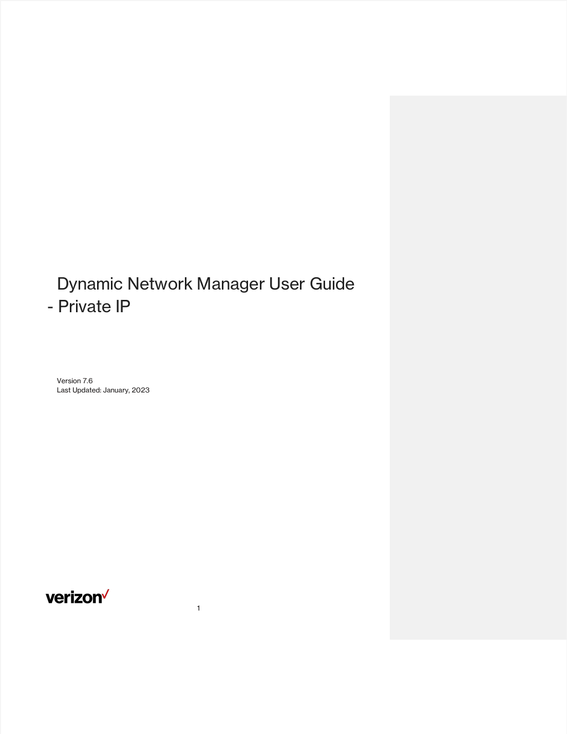 Dynamic Network Manager